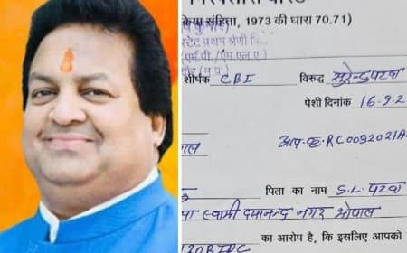 चेक बाउंस केस... पूर्व मंत्री पटवा को गिरफ्तार कर 16 सितंबर को कोर्ट में करो पेश
