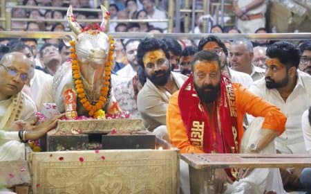 महाकाल की शरण में संजय दत्त... हर-हर महादेव के लगाए जयकारे... अविस्मरणीय 