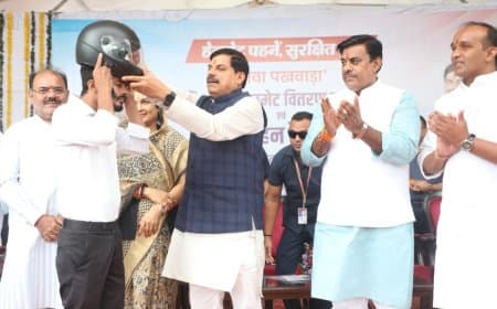 सीएम बोले... जिम्मेदार बनें... हेलमेट पहनें... ये जीवन रक्षा का कवच 