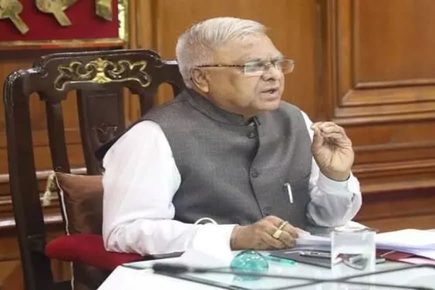 राज्यपाल का बीपी चेक करने वाली मशीन की फूली सांस... जिम्मेदार पसीना-पसीना