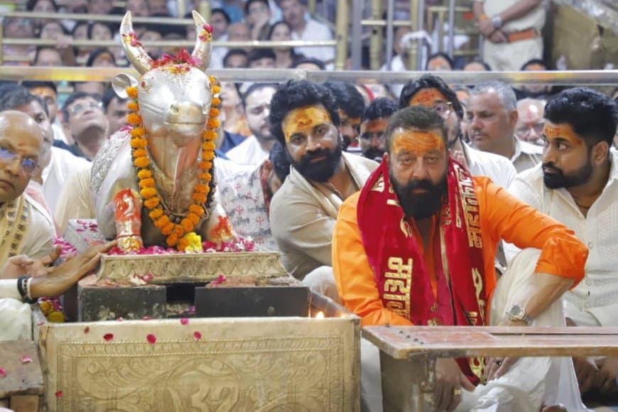 महाकाल की शरण में संजय दत्त... हर-हर महादेव के लगाए जयकारे... अविस्मरणीय 