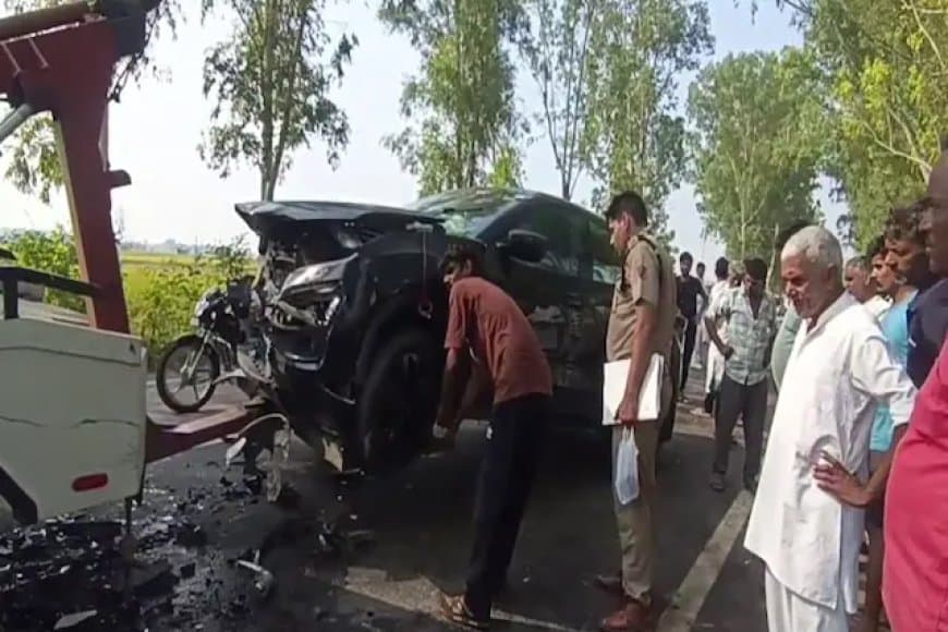 कुरुक्षेत्र... दो कारों की भिड़ंत... पांच लोगों की मौत