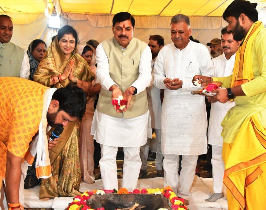 बीयू में सीएम मोहन यादव ने रखीं रोजगार और विकास की नींव