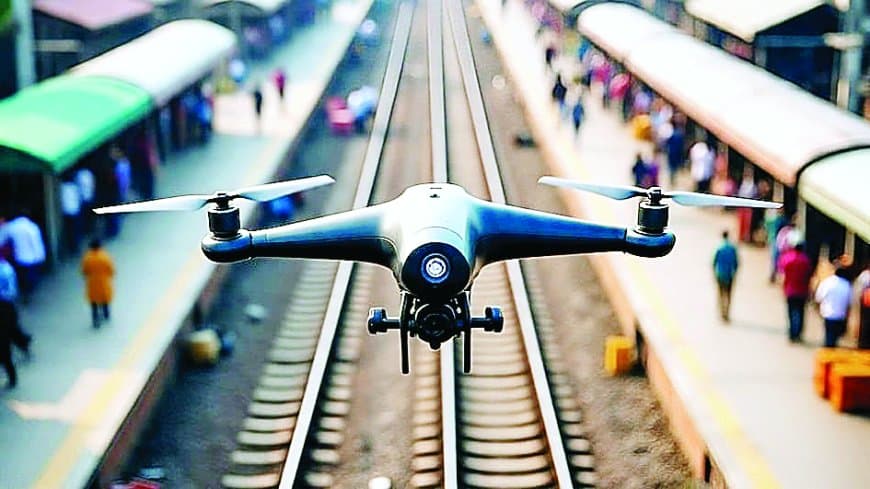 भीड़ प्रबंधन और सुरक्षा के लिए रेलवे का नया कदम: सतना, मैहर और रीवा स्टेशनों पर उड़ेंगे सर्विलांस ड्रोन कैमरे