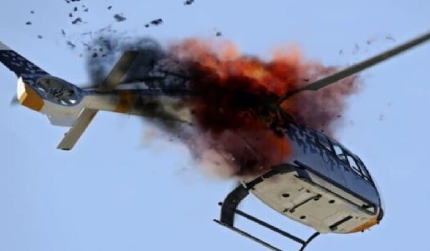 अमेरिका में हेलीकॉप्टर क्रैश... सवार सभी लोगों की मौत... मिला मलबा  