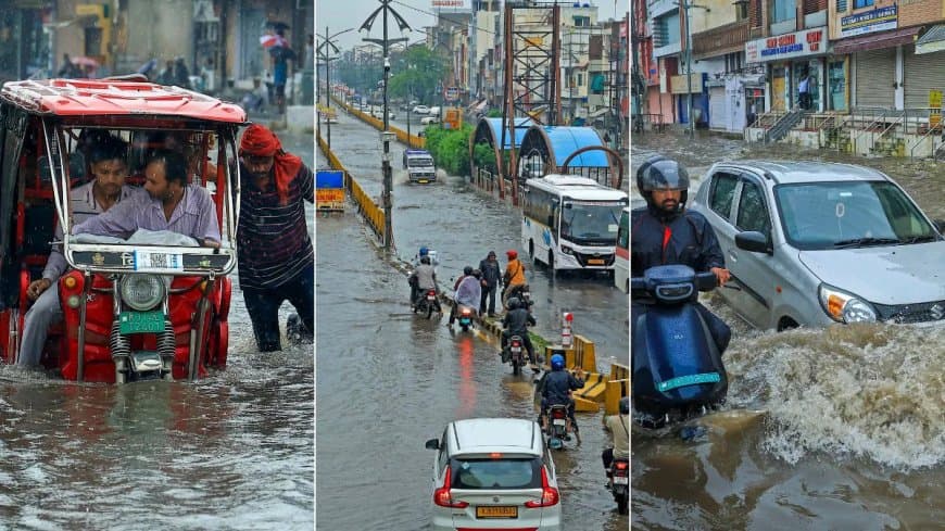 पीएम आज जाएंगे पंजाब... राजस्थान- हिमाचल और यूपी में बारिश का कहर