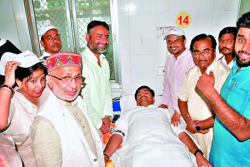 प्रधानमंत्री मोदी के 75वें जन्मदिन पर भाजपा कार्यकर्ताओं का सेवा संकल्प: एक दिन में 309 यूनिट रक्त संग्रह कर रचा नया रिकॉर्ड