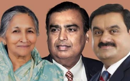 फोर्ब्स... अंबानी सबसे अमीर... अडाणी दूसरे और तीसरे नंबर सावित्री  