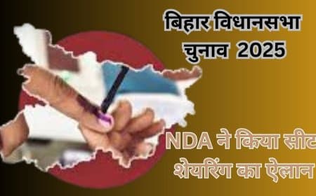 बिहार चुनाव: NDA ने किया सीट शेयरिंग का ऐलान, BJP-JDU को 101-101 सीटें; चिराग पासवान को बड़ी तरजीह