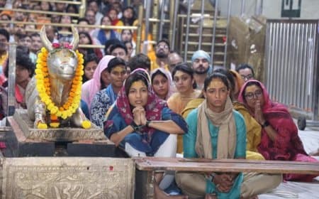 उज्जैन... महाकाल से भारतीय महिला क्रिकेट टीम ने मांगा विजय का वर