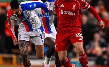 लीग्स कप : पैलेस ने लिवरपूल को हराया, क्वार्टर फाइनल में आर्सेनल समेत ये टीमें