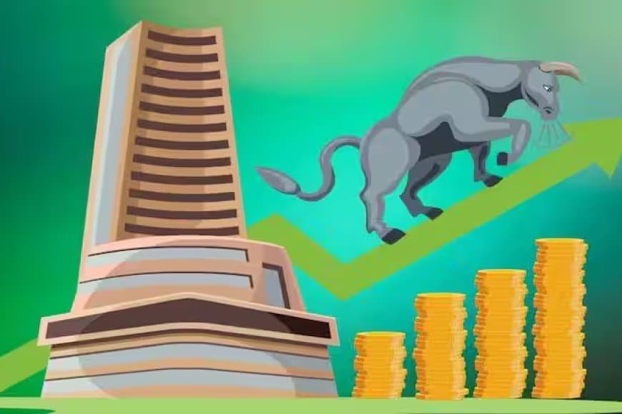 शेयर बाजार में हरियाली... सेंसेक्स उछला... निफ्टी 25,100 के पार