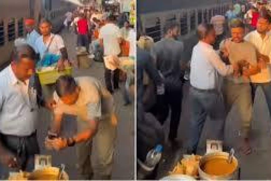 जबलपुर स्टेशन पर समोसे के बदले वेंडर ने उतरवाई यात्री की घड़ी: वीडियो वायरल होने के बाद वेंडर गिरफ्तार, लाइसेंस रद्द करने की प्रक्रिया शुरू