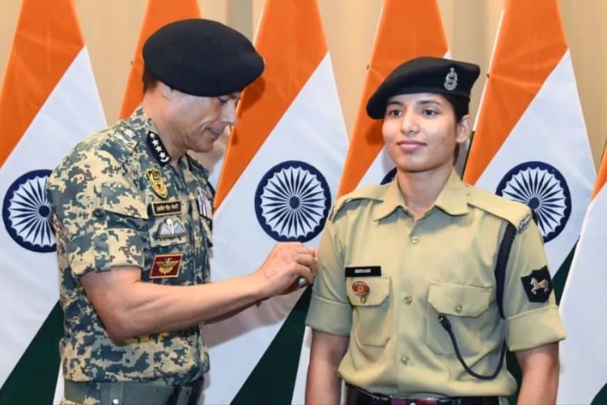 यूपी की बेटी बीएसएफ की सबसे तेज प्रमोट होने वाली पहली महिला जवान 