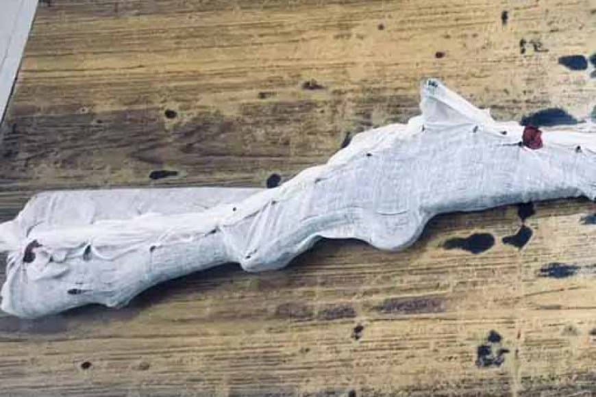 सोशल मीडिया पर अवैध हथियार के साथ पोस्ट किया वीडियो