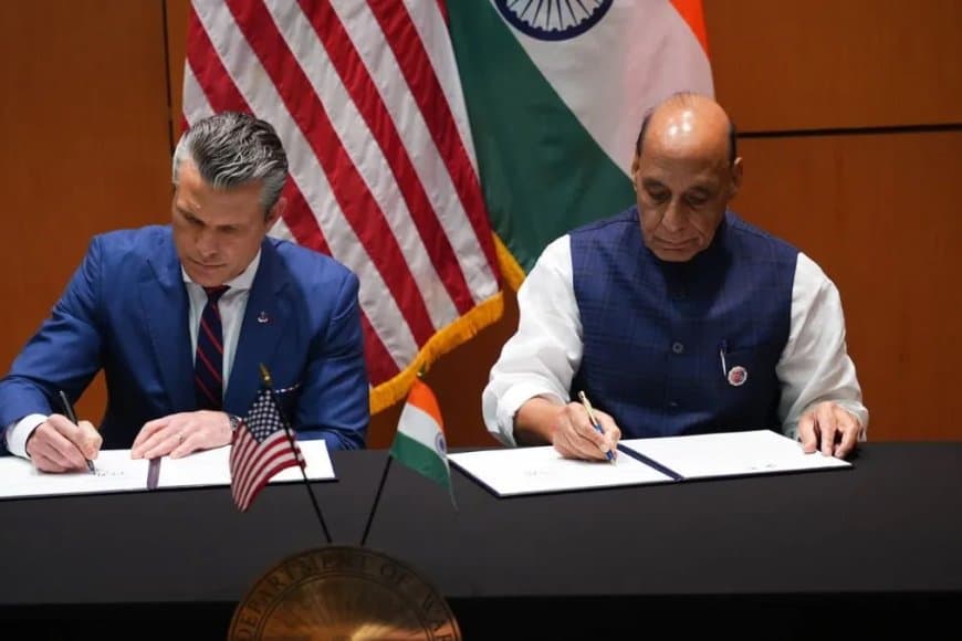 ऐतिहासिक... भारत-अमेरिका के बीच हुई 10 साल की डिफेंस डील