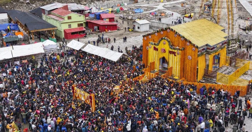 केदारनाथ में आस्था का सैलाब... रिकॉर्ड 16.56 लाख भक्तों ने किए दर्शन