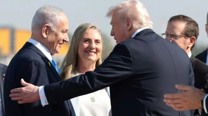 सर्वोच्च नागरिक सम्मान.. नेतन्याहू के ग्रैंड वेलकम से गदगद ट्रंप