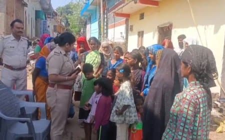  वार्ड 2 में चलाया गया महिला सुरक्षा जागरुकता अभियान,