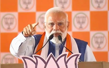 मोदी बोले... कटुता-कू्ररता-कट्टा वालों को 65.8 वोल्ट का झटका