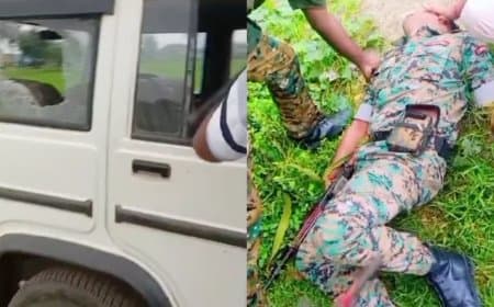 बिहार... रेत माफियाओं ने दो जवानों को कुचला... एक की मौत