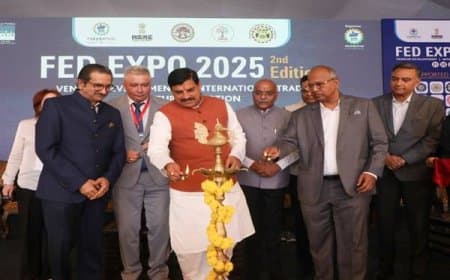 म.प्र. उद्योगों का पसंदीदा राज्य: मुख्यमंत्री डॉ. यादव ने किया फेड एक्सपो-2025 का शुभारंभ, 10 लाख रोजगार का लक्ष्य।