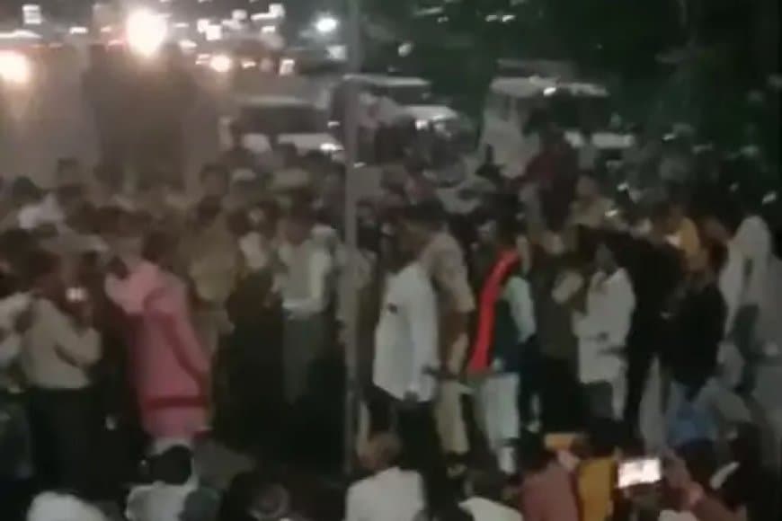 नाबालिग के न मिलने पर चक्काजाम,