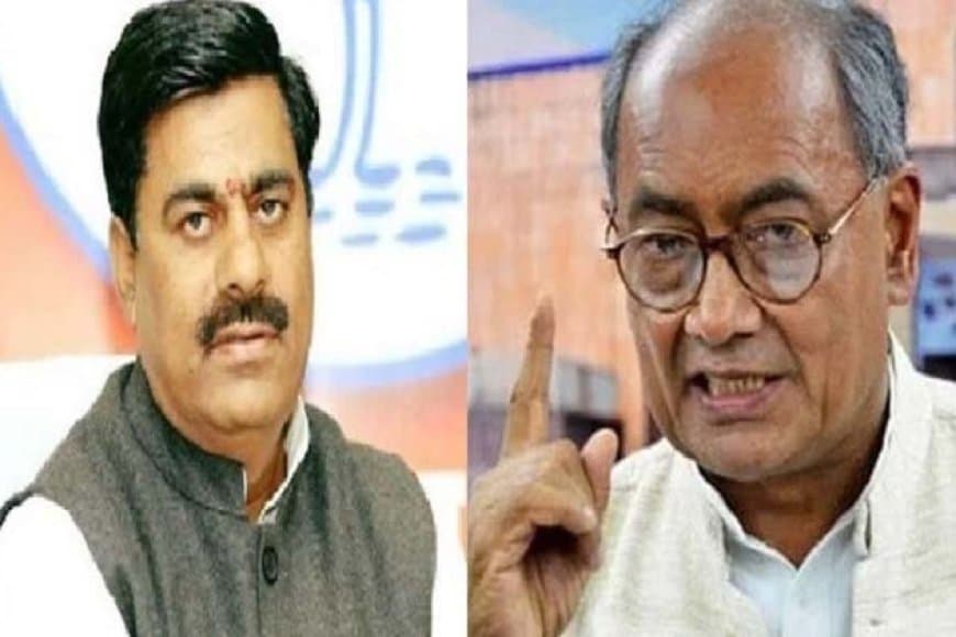 दिग्विजय बोले- खालिद बेकसूर... रामेश्वर ने कहा- पाकिस्तान जाकर बस जाओ