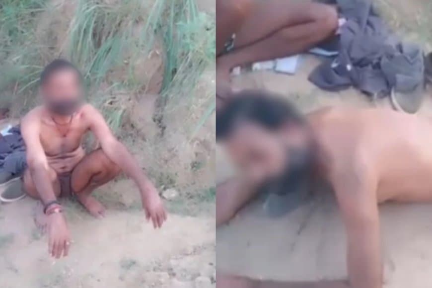 ग्वालियर में गुंडागर्दी का वायरल वीडियो: रेत विवाद में आदतन अपराधी ने दो लोगों को बेल्ट से पीटा