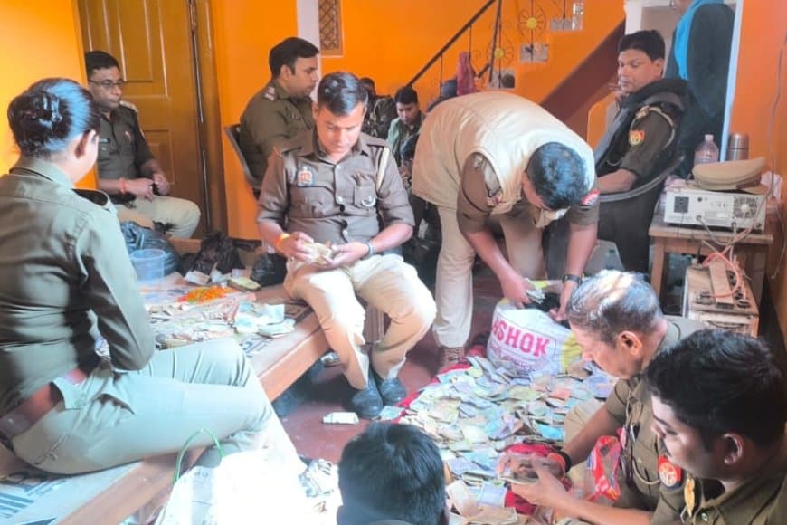 प्रतापगढ़ पुलिस की बड़ी कार्रवाई: जेल से चल रहे ड्रग रैकेट का भंडाफोड़, ₹2 करोड़ कैश जब्त