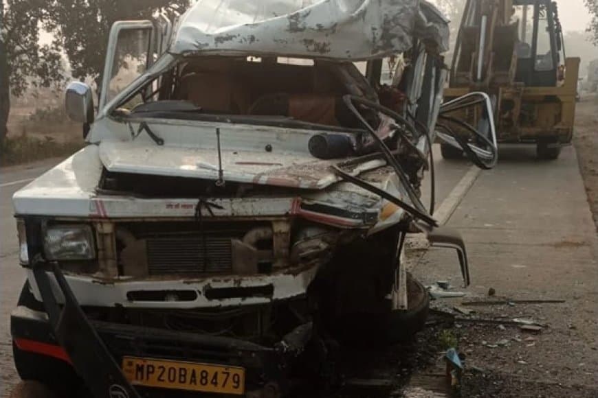 उमरिया... तूफान और ट्रक की टक्कर में एक महिला की मौत