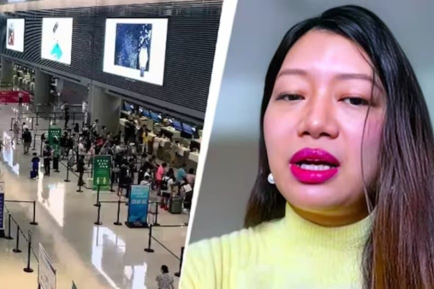 शंघाई एयरपोर्ट.. अधिकारियों ने कहा- अरुणाचल चीन का हिस्सा