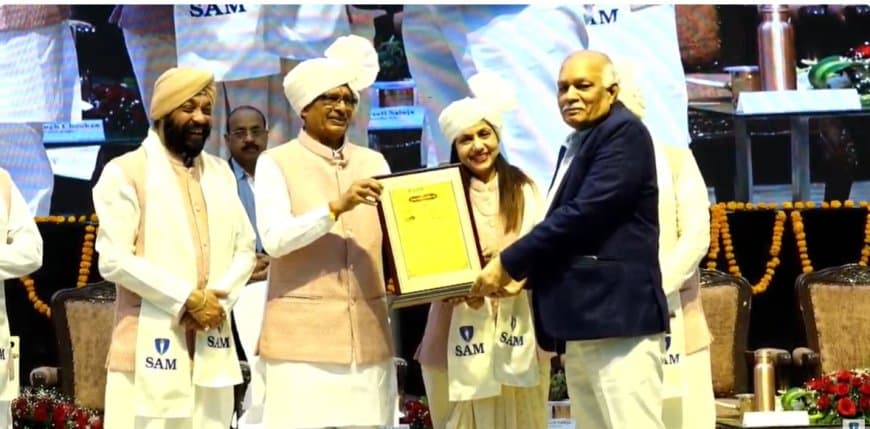 सीएम के संस्कृति सलाहकार श्रीराम तिवारी मानद उपाधि ‘डीलिट’ से सम्मानित