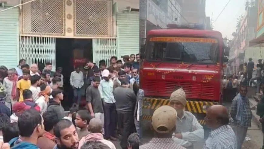 बिहार... मुजफ्फरपुर में एक ही परिवार के पांच लोग जिंदा जले