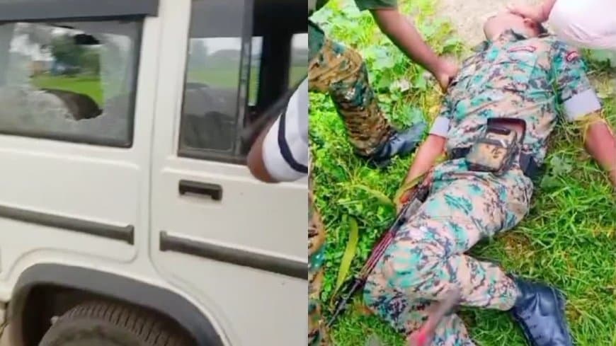 बिहार... रेत माफियाओं ने दो जवानों को कुचला... एक की मौत