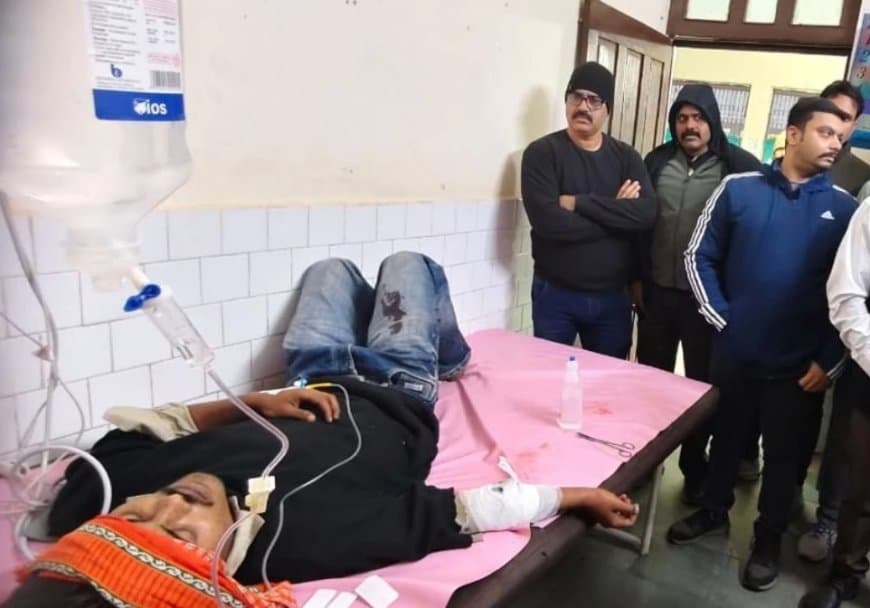 मध्यप्रदेश... भिंड में मुठभेड़...10 हजार का इनामी लुटेरा गिरफ्तार