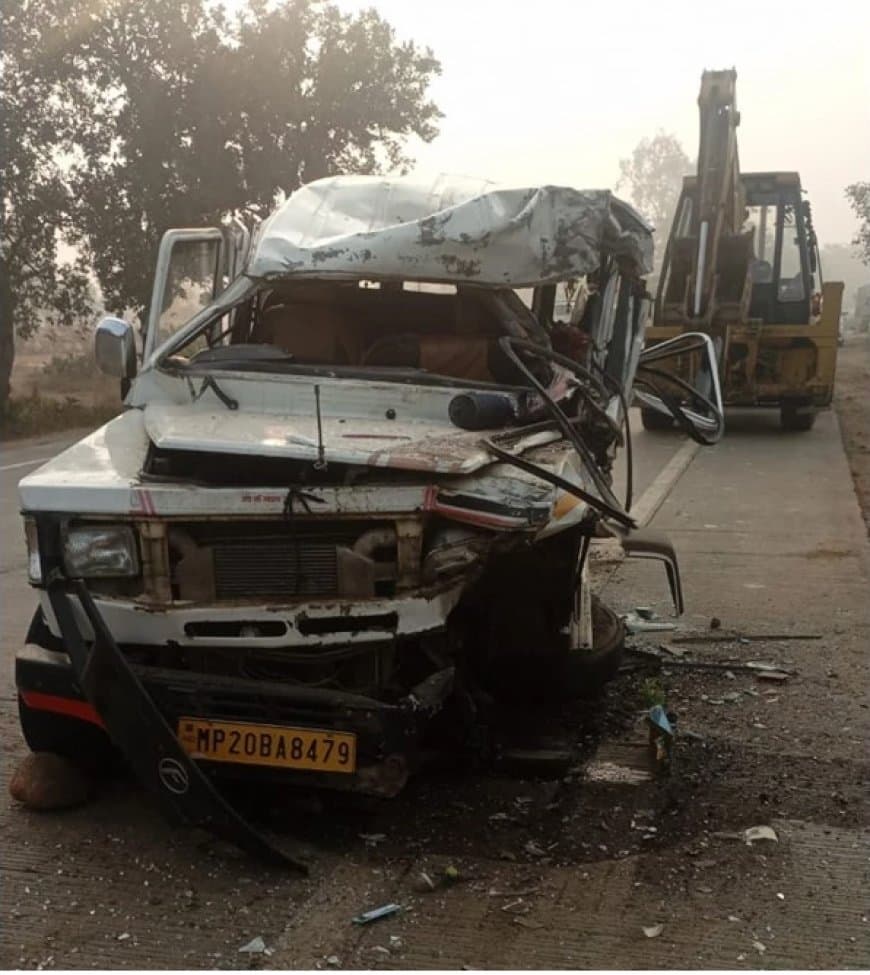 उमरिया... तूफान और ट्रक की टक्कर में एक महिला की मौत