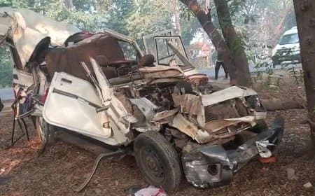 मध्यप्रदेश... मऊगंज से अयोध्या दर्शन के लिए जा रहे तीन लोगों की मौत