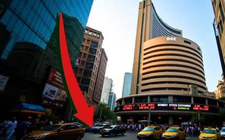 भरतीय बाजार ने भरी उड़ान फिर लाल निशान पर लौटे सेंसेक्स-निफ्टी