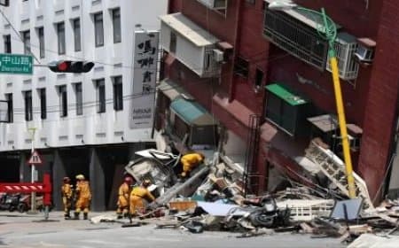 ताइवान में 6.1 तीव्रता का शक्तिशाली भूकंप: चीन, जापान और फिलीपींस तक कांपी धरती