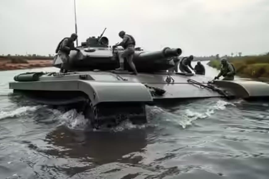 राजस्थान... इंदिरा गांधी नहर में डूबा सेना का टैंक, जवान शहीद