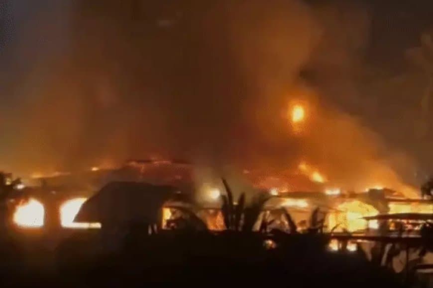 गोवा... आधी रात फटा सिलेंडर... 25 लोगों की मौत...छह झुलसे