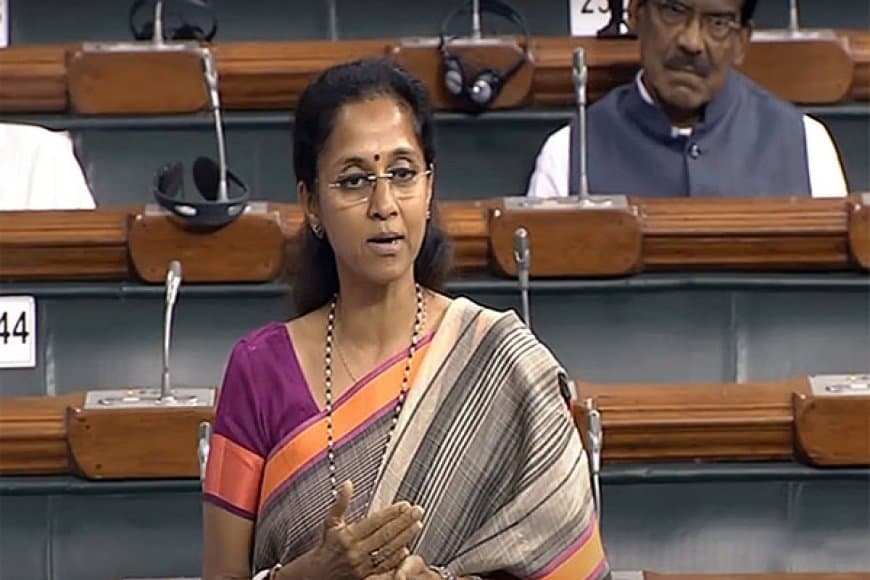  सुप्रिया सुले ने कहा- मैं चार बार ईवीएम से ही चुनाव जीतकर आई हूं