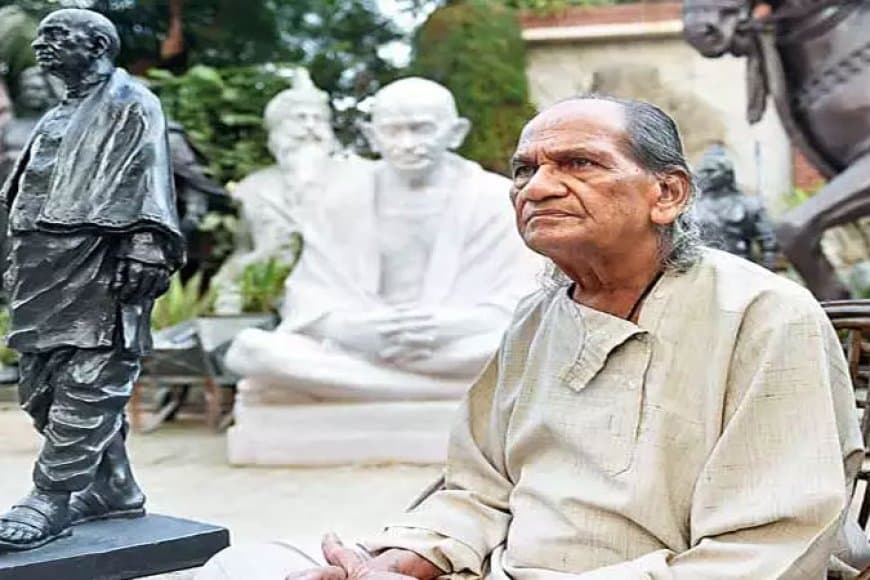 दु:खद... स्टैच्यू ऑफ यूनिटी बनाने वाले मूर्तिकार पद्मश्री राम सुतार का निधन