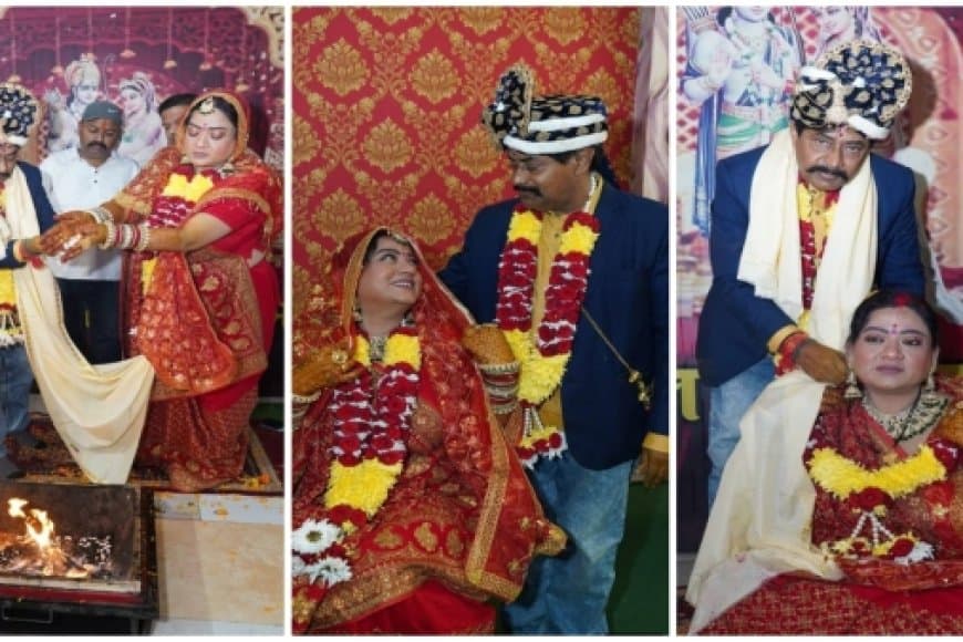 मध्यप्रदेश...पूर्व मंत्री दीपक जोशी ने कांग्रेस नेत्री पल्लवी से रचाया ब्याह