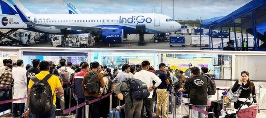 फिर इंडिगो पर लगा ब्रेक... दिल्ली में 134, कर्नाटक में 127 उड़ानें कैंसिल