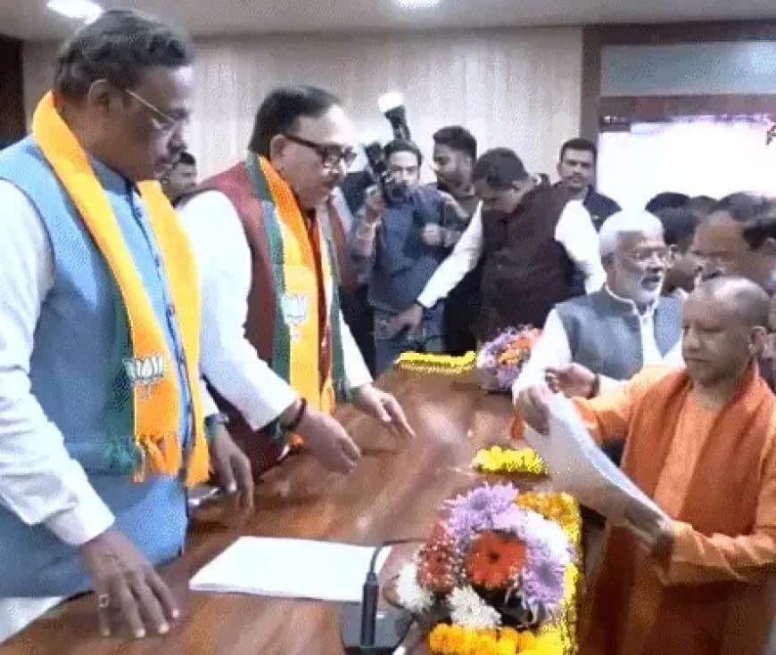 पंकज चौधरी यूपी भाजपा के नए अध्यक्ष: निर्विरोध चुने जाने से कुर्मी वोट बैंक पर दांव