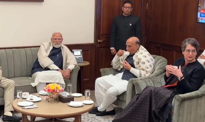 चाय पर चर्चा की सामने आई सियासी तस्वीर