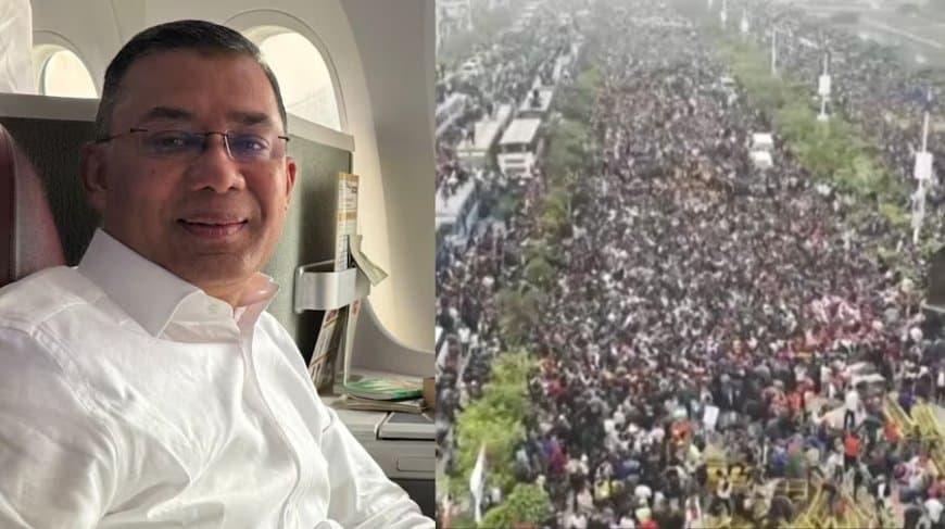 बांग्लादेश... डेढ़ दशक बाद खालिदा के बेटे तारिक की घर वापसी