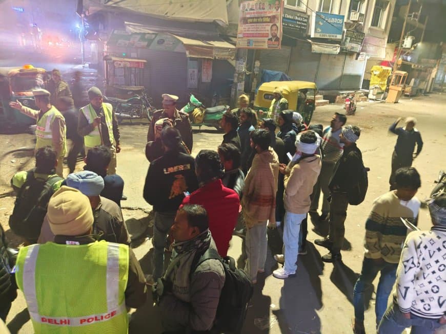 देश की राजधानी दिल्ली में अपराध पर भारी ऑपरेशन ‘आघात’